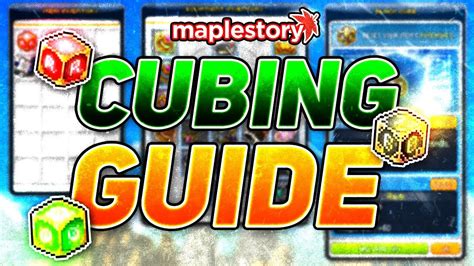 MapleStory: Complete Cubing/Potential Guide! (2019) .